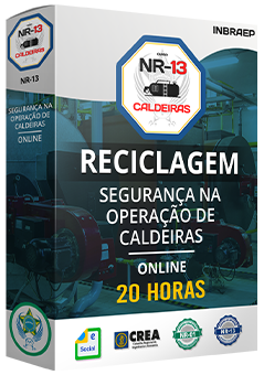 Curso Reciclagem NR-13 Caldeiras Profissional - Online