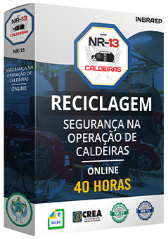Curso Reciclagem NR-13 Caldeiras Profissional - Online