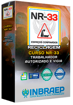 Curso Profissional Reciclagem NR-33 Trabalhador
